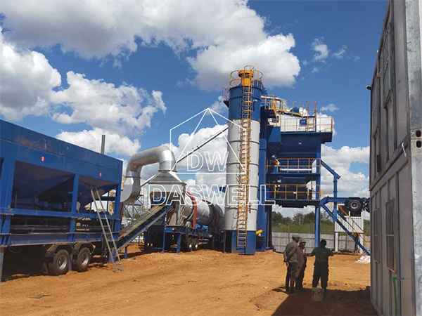 MAPY 1000 Mobile Asphalt Forced Mixing Plant