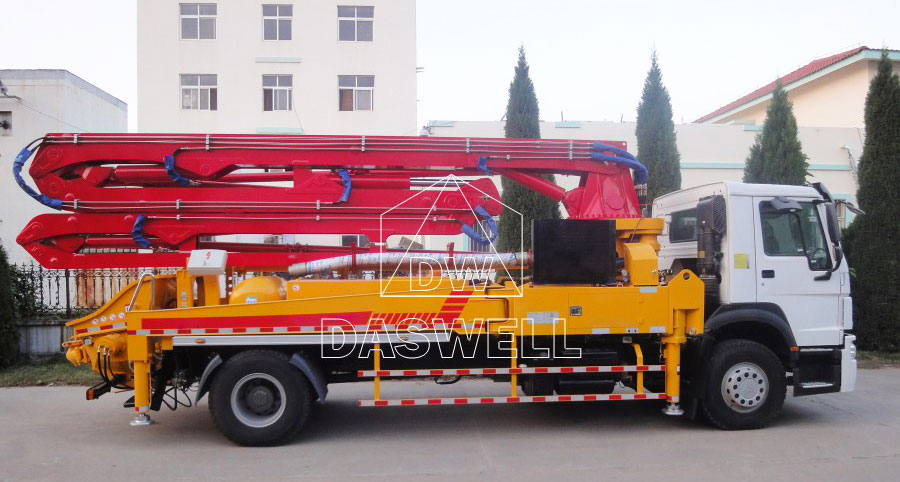 concrete boom pump