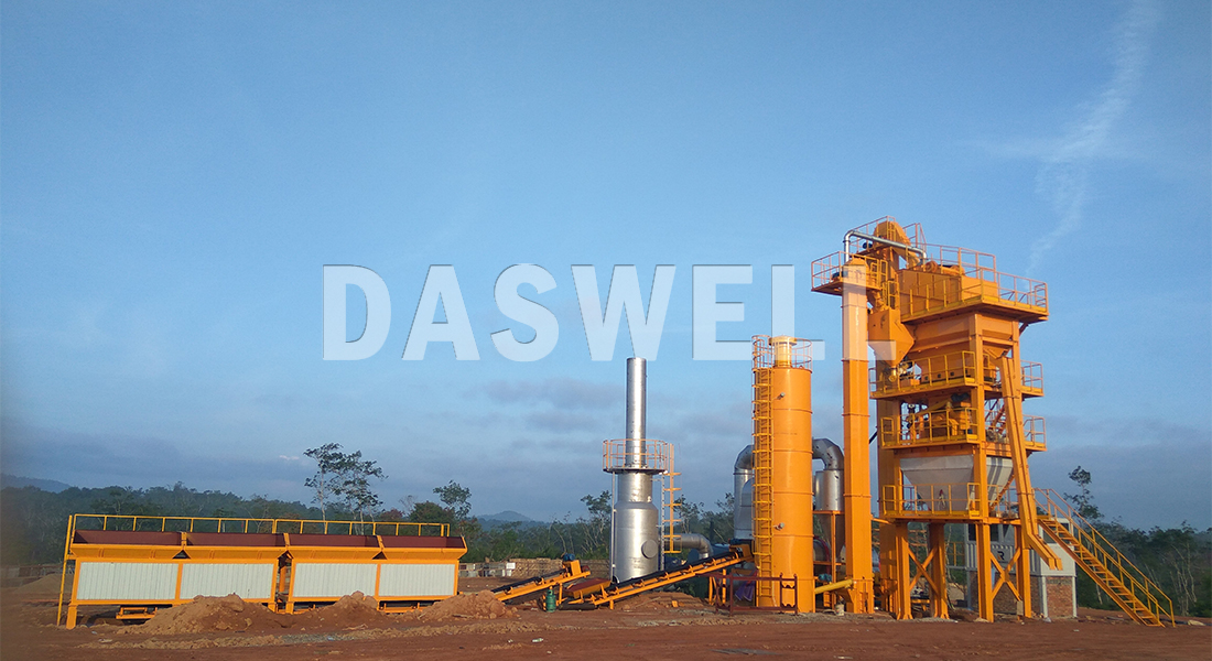 Daswell Asphalt Mixing Plant Work Site