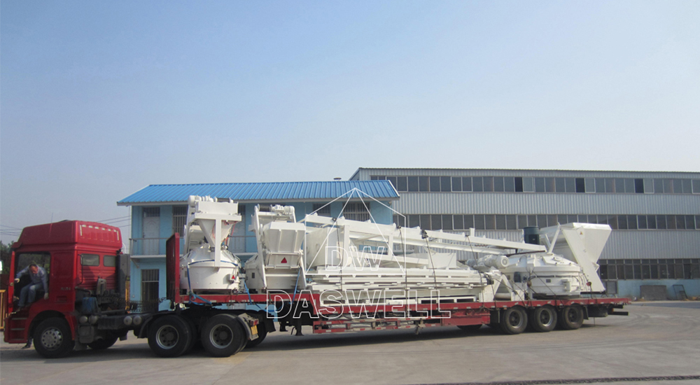 Planetary Concrete Mixer Delivery