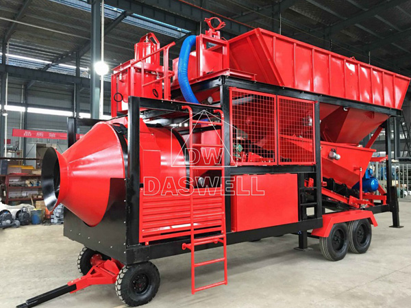 YHZM 18 Portable Concrete Batching Plant