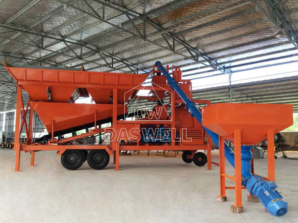 YHZM 25 Mobile Concrete Batching Plant