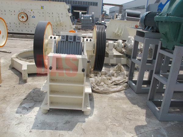 jaw crusher in our factory