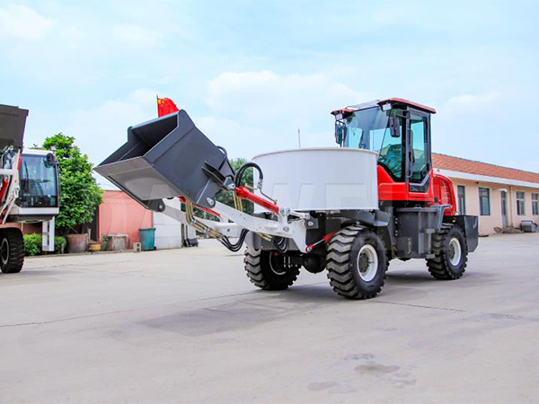 Daswell Self Loading Concrete Pan Mixer