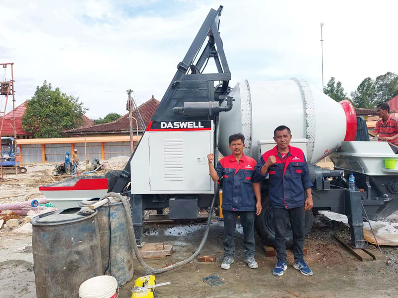 daswell mixer pump in indonesia