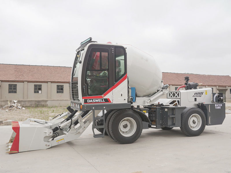 daswell self loading concrete mixer