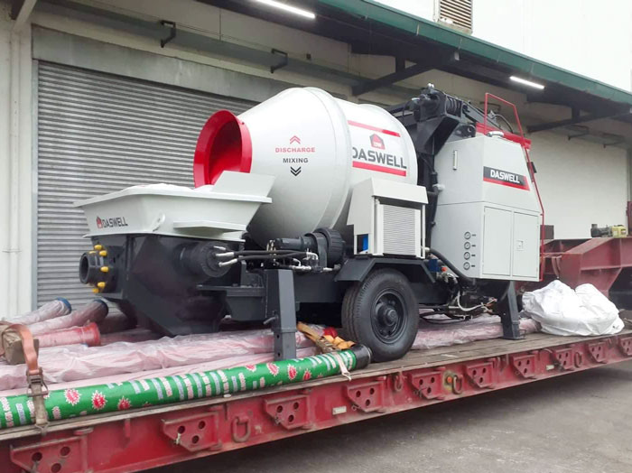 deliver daswell mixer pump