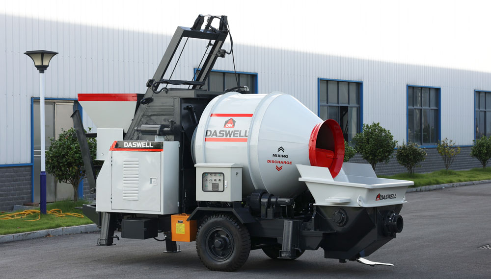 dmp50 concrete mixer pump machine