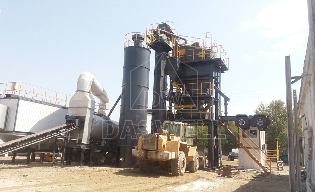 MAPY-1500 Mobile Asphalt Forced Mixing Plant